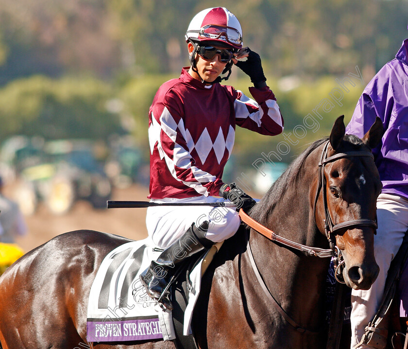 Proven-Strategies-0001 
 PROVEN STRATEGIES (Edgard Zayas)
Santa Anita 1 Nov 2019 - Pic Steven Cargill / Racingfotos.com