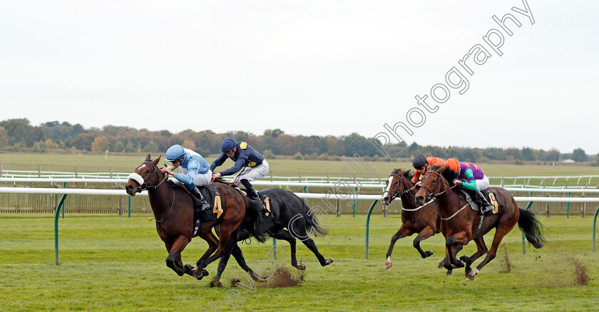 Be-More-0001 
 BE MORE (William Buick) wins The AR Legal Fillies Handicap
Newmarket 23 Oct 2019 - Pic Steven Cargill / Racingfotos.com