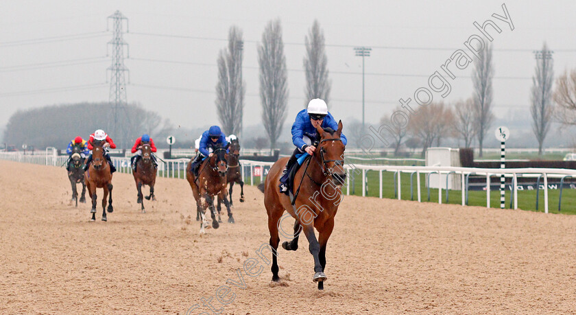 Colourful-Dream-0001 
 COLOURFUL DREAM (Daniel Muscutt) wins The Play Coral Racing Super Series For Free Fillies Novices Stakes
Southwell 3 Mar 2022 - Pic Steven Cargill / Racingfotos.com