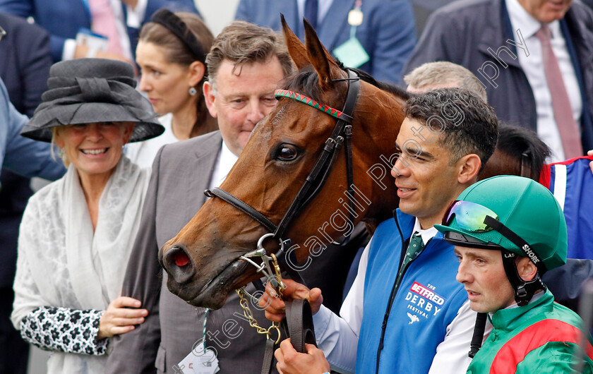 Ezeliya-0021 
 EZELIYA (Chris Hayes) winner of The Betfred Oaks
Epsom 31 May 2024 - pic Steven Cargill / Racingfotos.com