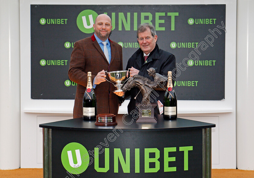 My-Tent-Or-Yours-0011 
 Presentation to Mr J P McManus for The Unibet International Hurdle won by MY TENT OR YOURS Cheltenham 16 Dec 2017 - Pic Steven Cargill / Racingfotos.com