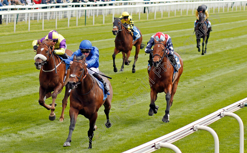 Harry-Angel-0003 
 HARRY ANGEL (Adam Kirby) beats BRANDO (left) and SIR DANCEALOT (right) in The Duke Of York Stakes York 16 May 2018 - Pic Steven Cargill / Racingfotos.com