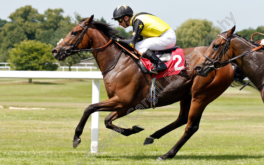 Jumira-Bridge-0006 
 JUMIRA BRIDGE (Kerrin McEvoy) wins The Sandown Park Supports Racing Staff Week Handicap
Sandown 5 Jul 2019 - Pic Steven Cargill / Racingfotos.com