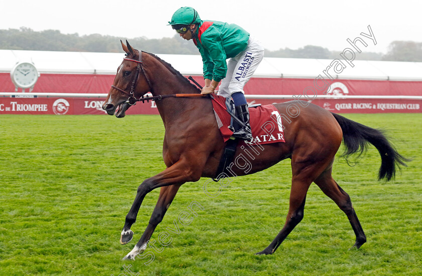 Zarigana-0001 
 ZARIGANA (Mickael Barzalona)
Longchamp 6 Oct 2024 - Pic Steven Cargill / Racingfotos.com