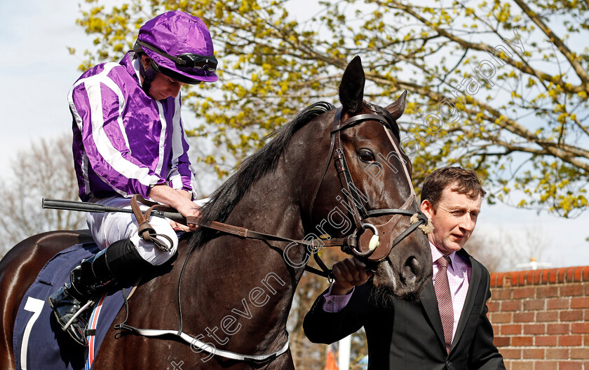 Van-Beethoven-0002 
 VAN BEETHOVEN (Ryan Moore) Newmarket 17 Apr 2018 - Pic Steven Cargill / Racingfotos.com