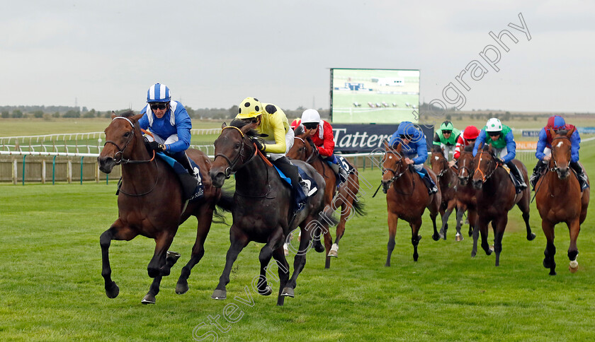 Alyanaabi-0004 
 ALYANAABI (left, Jim Crowley) beats BOILING POINT (right) in The Tattersalls Stakes
Newmarket 28 Sep 2023 - Pic Steven Cargill / Racingfotos.com