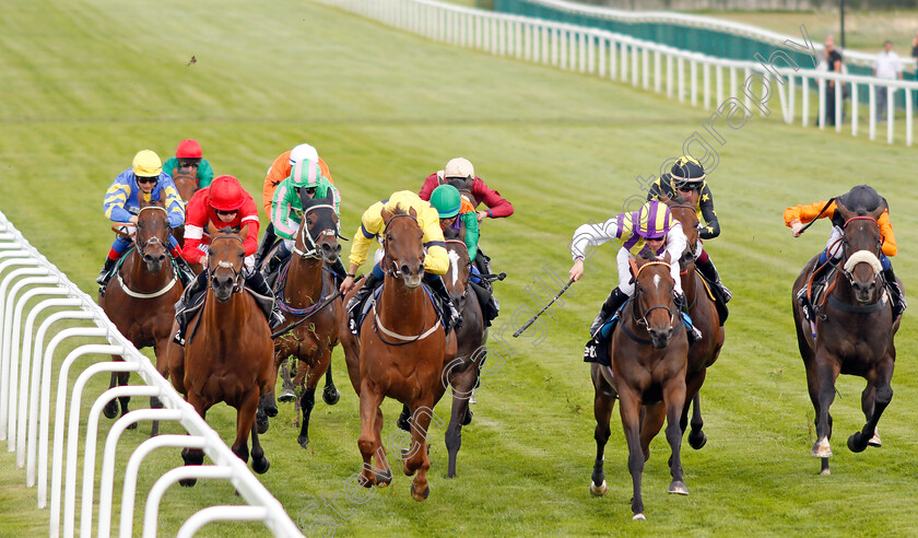 Justanotherbottle-0001 
 JUSTANOTHERBOTTLE (2nd left, William Buick) beats TINTO (2nd right) EMBOUR (left) and SAAHEQ (right) in The Play 4 To Score At Betway Handicap
Sandown 31 Aug 2019 - Pic Steven Cargill / Racingfotos.com