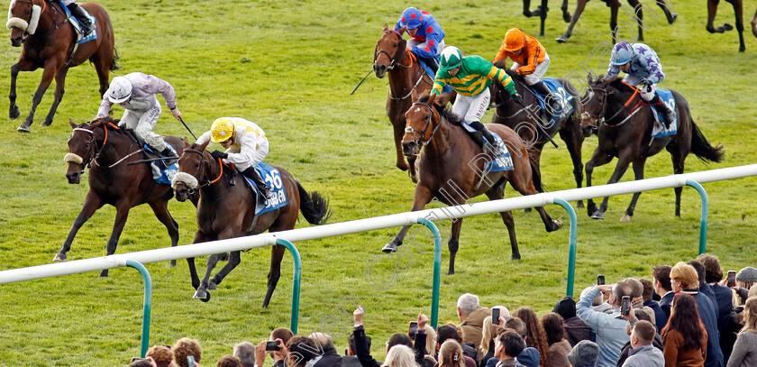 Alphonse-Le-Grande-0003 
 ALPHONSE LE GRANDE (Jamie Powell) wins The Club Godolphin Cesarewitch
Newmarket 12 Oct 2024 - Pic Steven Cargill / Racingfotos.com