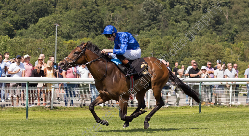 Hallasan-0006 
 HALLASAN (Dougie Costello) wins The Charge Up Your Summer With Rhino.bet EBF Maiden Stakes
Nottingham 19 Jul 2024 - Pic Steven Cargill / Megan Dent / Racingfotos.com