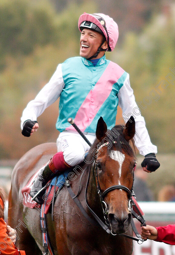 Enable-0018 
 ENABLE (Frankie Dettori) after The Qatar Prix De L'Arc De Triomphe
Longchamp 7 Oct 2018 - Pic Steven Cargill / Racingfotos.com