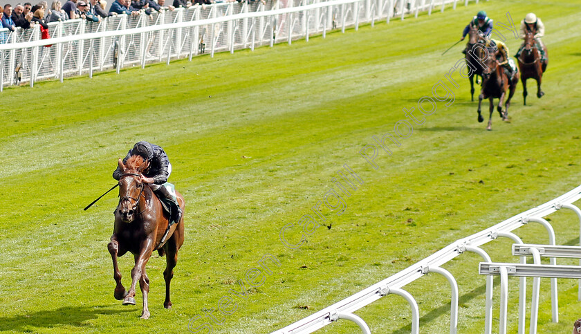 Savethelastdance-0007 
 SAVETHELASTDANCE (Ryan Moore) wins The Weatherbys Digital Solutions Cheshire Oaks
Chester 10 May 2023 - Pic Steven Cargill / Racingfotos.com