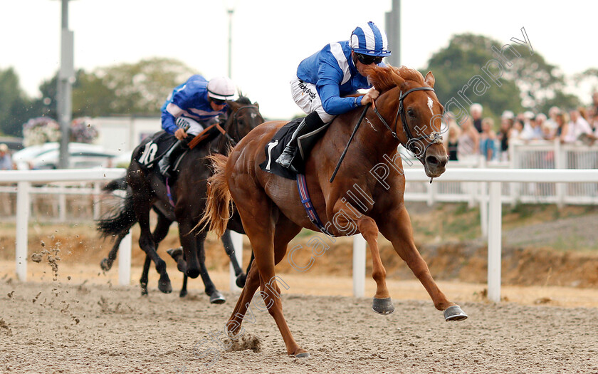 Moyassar-0003 
 MOYASSAR (Jim Crowley) wins The Hop House 13 Novice Stakes
Chelmsford 24 Jul 2018 - Pic Steven Cargill / Racingfotos.com