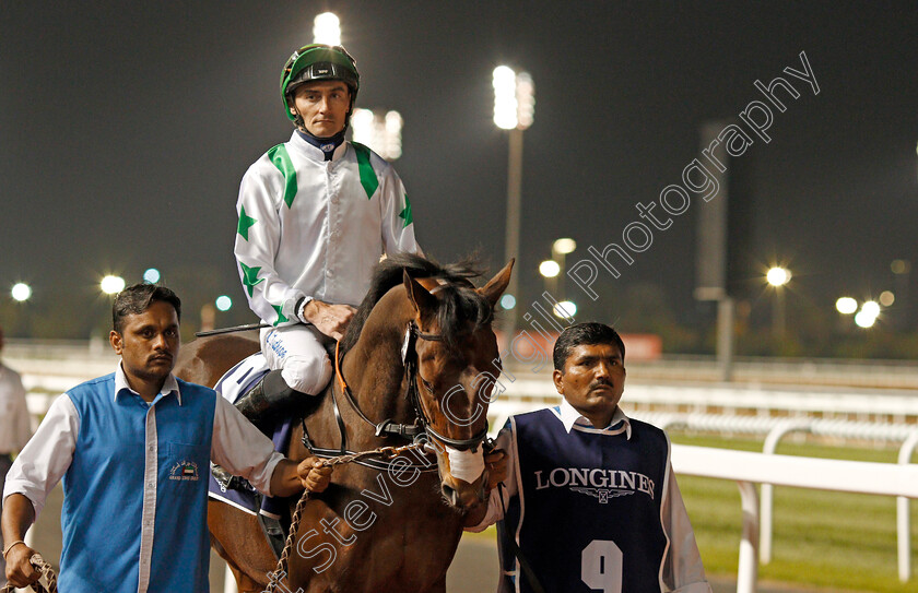 Emirates-Currency-0001 
 EMIRATES CURRENCY (Daniel Tudhope)
Meydan 9 Jan 2020 - Pic Steven Cargill / Racingfotos.com