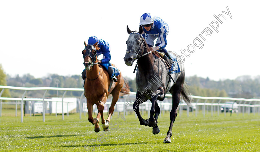 Happy-Power-0004 
 HAPPY POWER (David Probert) wins The EBF Stallions King Richard III Stakes
Leicester 23 Apr 2022 - Pic Steven Cargill / Racingfotos.com