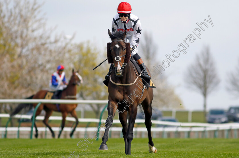 Raising-Sand-0003 
 RAISING SAND (Saffie Osborne)
Newmarket 18 Apr 2023 - Pic Steven Cargill / Racingfotos.com