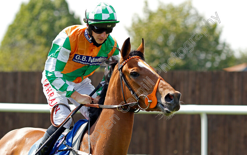 Classy-Dame-0001 
 CLASSY DAME (Tom Marquand) winner of The Book Tickets Now @leicester-racecourse.com Handicap
Leicester 1 Jun 2021 - Pic Steven Cargill / Racingfotos.com