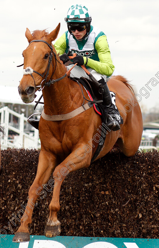 Topofthegame-0002 
 TOPOFTHEGAME (Harry Cobden)
Aintree 5 Apr 2019 - Pic Steven Cargill / Racingfotos.com