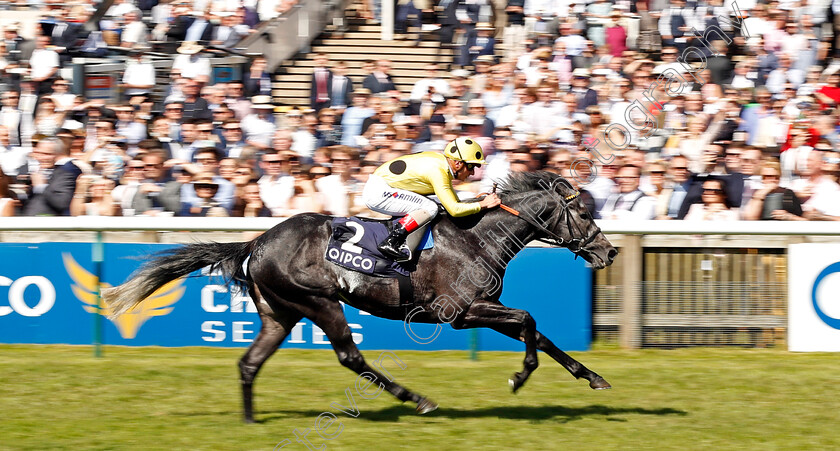 Defoe-0008 
 DEFOE (Andrea Atzeni) wins The Dunaden Jockey Club Stakes Newmarket 5 May 2018 - Pic Steven Cargill / Racingfotos.com