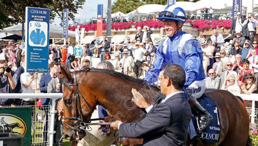 Battaash-0018 
 BATTAASH (Jim Crowley) after The Coolmore Nunthorpe Stakes
York 23 Aug 2019 - Pic Steven Cargill / Racingfotos.com