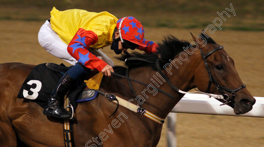 Extrodinair-0007 
 EXTRODINAIR (Daniel Muscutt) wins The tote.co.uk Now Never Beaten By SP Handicap
Chelmsford 22 Aug 2020 - Pic Steven Cargill / Racingfotos.com