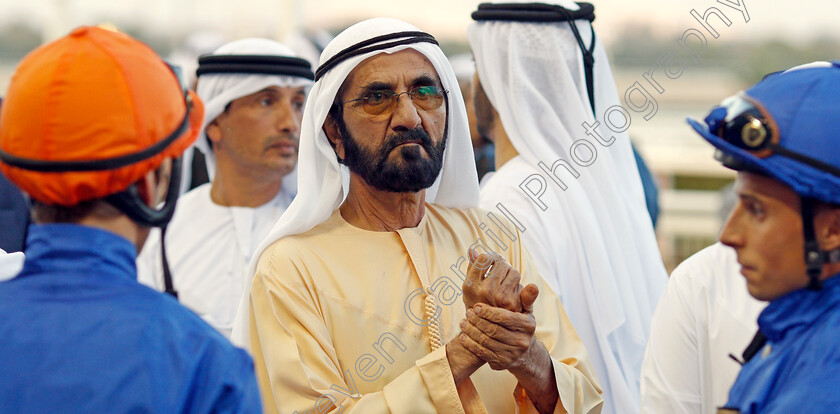 Sheikh-Mohammed-0006 
 SHEIKH MOHAMMED shows up in the paddock at the races 
Meydan 7 Mar 2020 - Pic Steven Cargill / Racingfotos.com