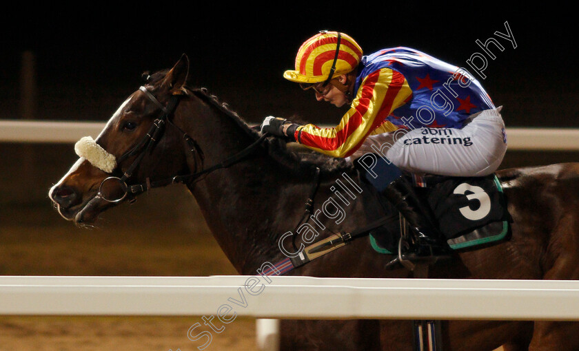 Win-Lose-Draw-0004 
 WIN LOSE DRAW (Alistair Rawlinson) wins The Bet Scoop6 At totesport.com Handicap Div2 Chelmsford 15 Feb 2018 - Pic Steven Cargill / Racingfotos.com