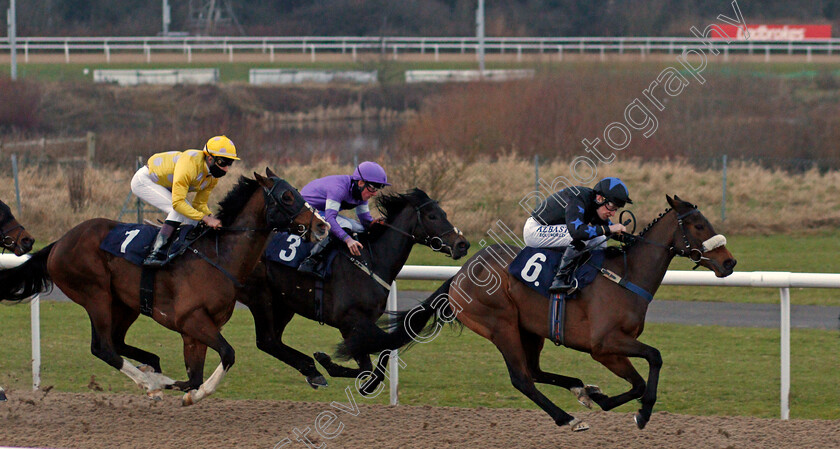 Mops-Gem-0002 
 MOPS GEM (Luke Morris) beats MUNIFICENT (left) in The Play Ladbrokes 5-A-Side On Football Claiming Stakes
Wolverhampton 1 Feb 2021 - Pic Steven Cargill / Racingfotos.com