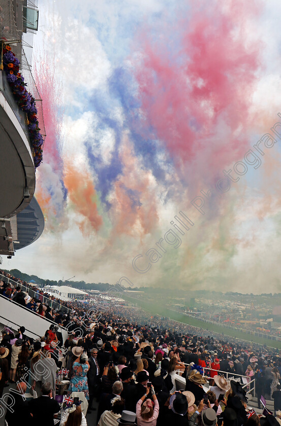 Fireworks-0004 
 Firework display before the Derby
Epsom 4 Jun 2022 - Pic Steven Cargill / Racingfotos.com