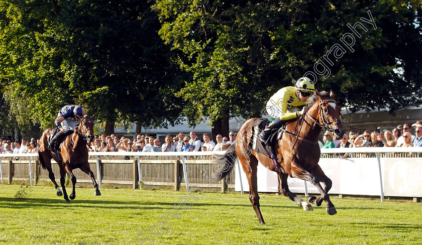 Asuka-0003 
 ASUKA (Billy Loughnane) wins The Maritime Cargo Services On Time Maiden Stakes
Newmarket 9 Aug 2024 - Pic Steven Cargill / Racingfotos.com