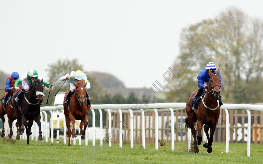 West-End-Charmer-0001 
 WEST END CHARMER (Silvestre De Sousa) wins The Almeda Facilities EBF Novice Stakes
Bath 17 Oct 2018 - Pic Steven Cargill / Racingfotos.com