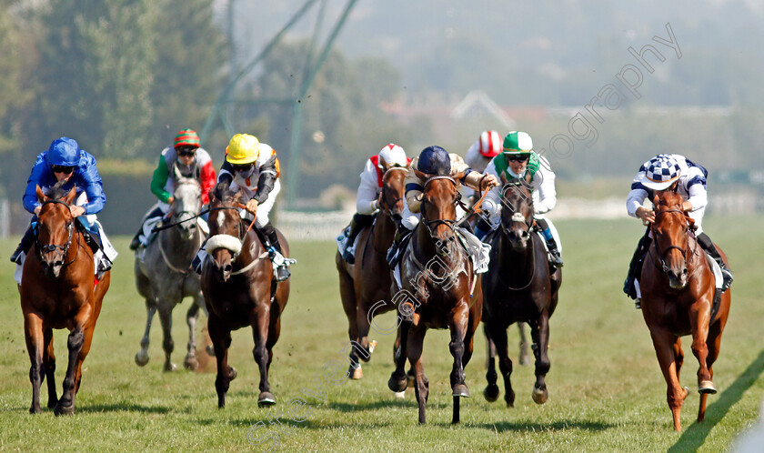 Maystar-0002 
 MAYSTAR (2nd right, Hollie Doyle) beats BOTCH (right) and LAZULI (left) in The Prix Moonlight Cloud
Deauville 9 Aug 2020 - Pic Steven Cargill / Racingfotos.com