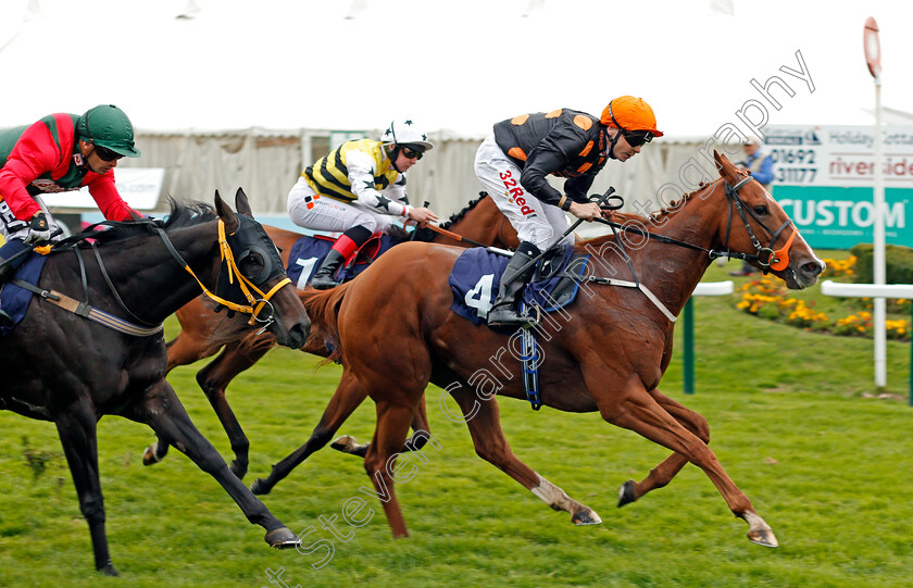 Equimou-0003 
 EQUIMOU (Jamie Spencer) beats ARZAAK (left) in The Stanley Threadwell Memorial Handicap Yarmouth 20 Sep 2017 - Pic Steven Cargill / Racingfotos.com