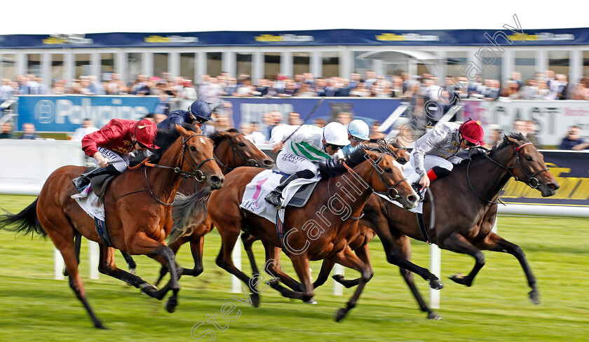 Alyssa-0002 
 ALYSSA (centre, Pat Dobbs) beats ALJEZEERA (right) and MELODIC MOTION (left) in The DFS Park Hill Stakes Doncaster 14 Sep 2017 - Pic Steven Cargill / Racingfotos.com