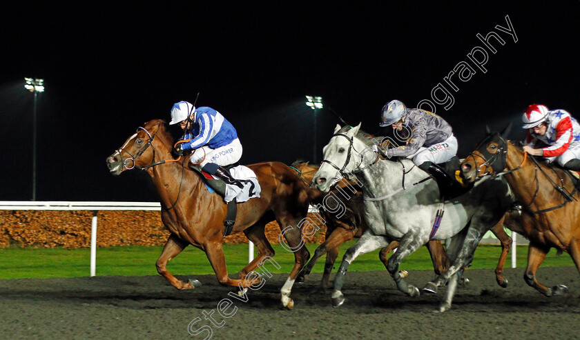 Brian-The-Snail-0003 
 BRIAN THE SNAIL (centre, Jack Garritty) beats PREMIER POWER (left) and SOLDIER'S MINUTE (right) in The Unibet 3 Uniboosts A Day Handicap
Kempton 2 Dec 2020 - Pic Steven Cargill / Racingfotos.com