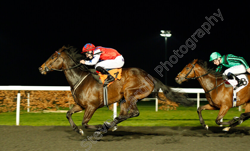 Count-Calabash-0005 
 COUNT CALABASH (Charles Bishop) wins The 32Red Handicap Kempton 11 Apr 2018 - Pic Steven Cargill / Racingfotos.com