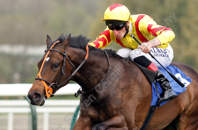 Lady-Fanditha-0004 
 LADY FANDITHA (Adam Kirby) wins The Introducing Racing TV Fillies Novice Stakes
Nottingham 30 Apr 2019 - Pic Steven Cargill / Racingfotos.com