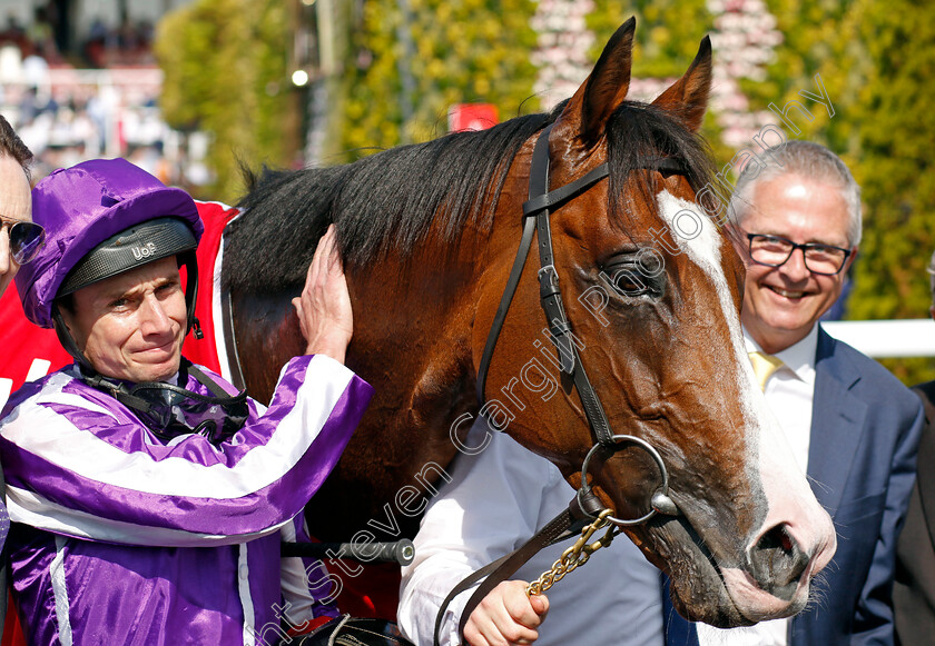 Point-Lonsdale-0006 
 POINT LONSDALE (Ryan Moore) winner of The tote.co.uk Supporting Racing Ormonde Stakes
Chester 9 May 2024 - Pic Steven Cargill / Racingfotos.com