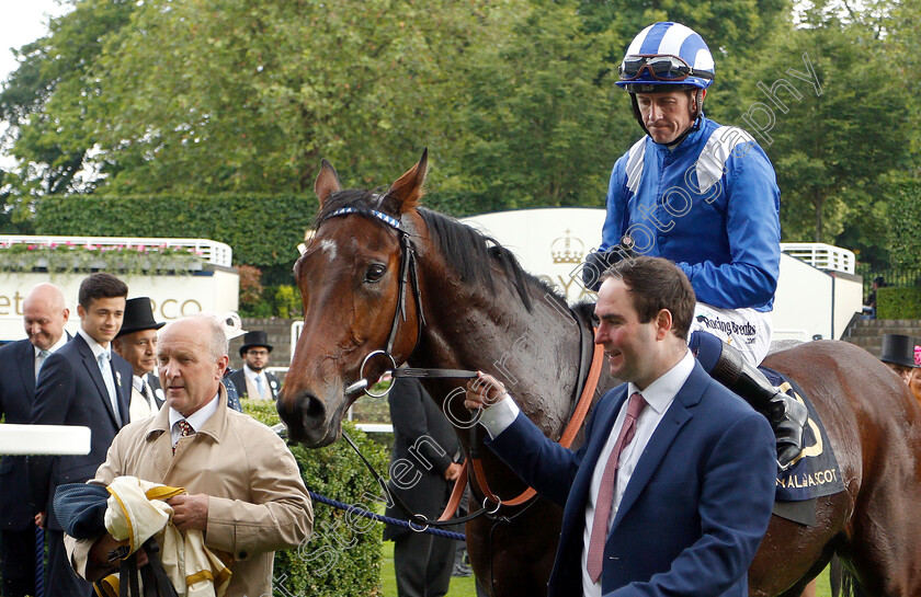 Afaak-0010 
 AFAAK (Jim Crowley) after The Royal Hunt Cup
Royal Ascot 19 Jun 2019 - Pic Steven Cargill / Racingfotos.com