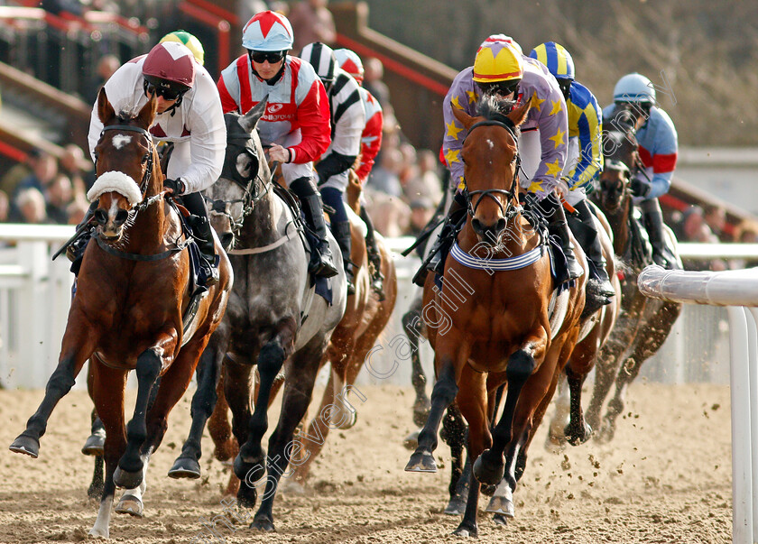 Mawkeb-and-Bakersboy-0003 
 MAWKEB (left, Frederik Larson) with BAKERSBOY (right, Josephine Gordon)
Wolverhampton 12 Mar 2022 - Pic Steven Cargill / Racingfotos.com