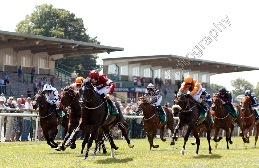 Prince-Elzaam-0003 
 PRINCE ELZAAM (Daniel Tudhope) wins The Racing Welfare Racing Staff Week Novice Auction Stakes
Thirsk 4 Jul 2018 - Pic Steven Cargill / Racingfotos.com