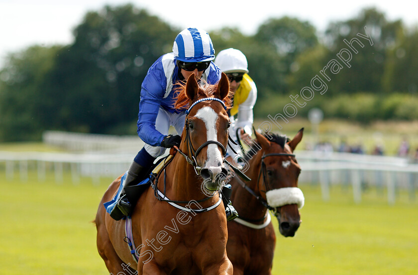 Mahrajaan-0007 
 MAHRAJAAN (Jim Crowley) wins The British Stallion Studs EBF Novice Stakes Div2
Leicester 15 Jul 2021 - Pic Steven Cargill / Racingfotos.com