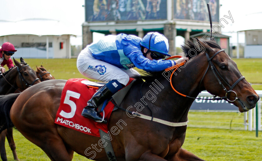 Kynren-0004 
 KYNREN (Connor Beasley) wins The Matchbook Betting Podcast Hambleton Handicap
York 13 May 2021 - Pic Steven Cargill / Racingfotos.com