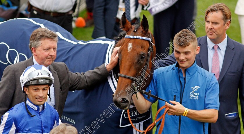 Winter-Power-0008 
 WINTER POWER (Silvestre de Sousa) with Tim Easterby and Alistair Donald after The Coolmore Nunthorpe Stakes
York 20 Aug 2021 - Pic Steven Cargill / Racingfotos.com