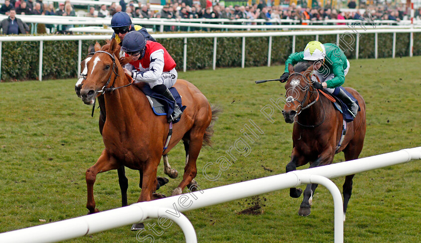 Proschema-0001 
 PROSCHEMA (Richard Kingscote) beats BLAZING SADDLES (right) in The 32Red Casino Maiden Stakes Doncaster 24 Mar 2018 - Pic Steven Cargill / Racingfotos.com