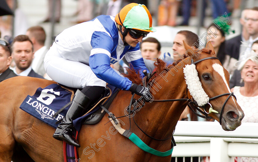 Redarna-0003 
 REDARNA (Emma Sayer) wins The Longines Handicap
Ascot 27 Jul 2019 - Pic Steven Cargill / Racingfotos.com