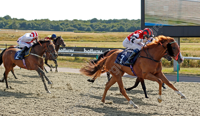 The-Good-Ting-0001 
 THE GOOD TING (Callum Shepherd) wins The Betway Nursery
Lingfield 5 Aug 2020 - Pic Steven Cargill / Racingfotos.com