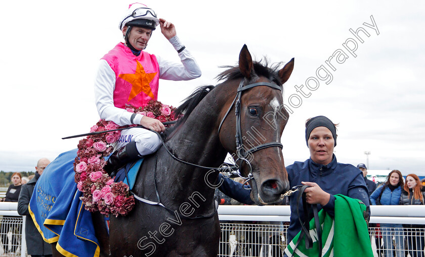 Square-De-Luynes-0013 
 SQUARE DE LUYNES (Robert Havlin) after The Stockholm Cup International
Bro Park, Sweden 22 Sep 2019 - Pic Steven Cargill / Racingfotos.com