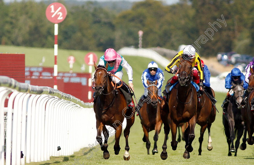 Vividly-0003 
 VIVIDLY (left, Kieran Shoemark) beats CRAYLANDS (right) in The Markel Insurance British EBF Maiden Fillies Stakes
Goodwood 1 Aug 2019 - Pic Steven Cargill / Racingfotos.com