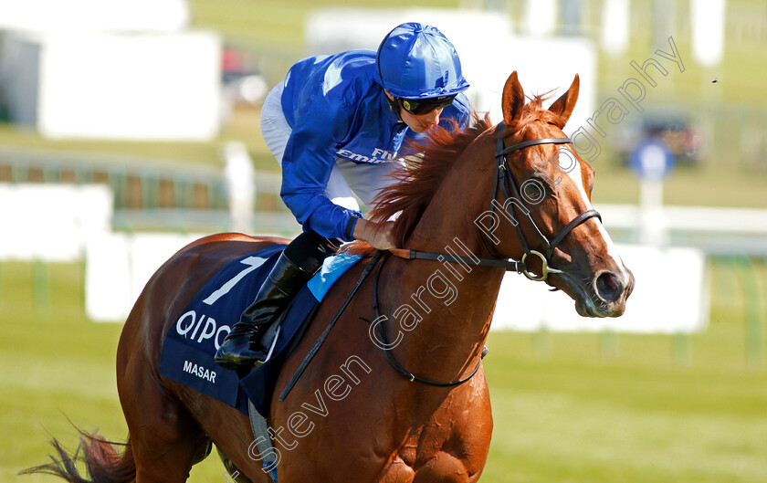 Masar-0001 
 MASAR (William Buick) Newmarket 5 May 2018 - Pic Steven Cargill / Racingfotos.com