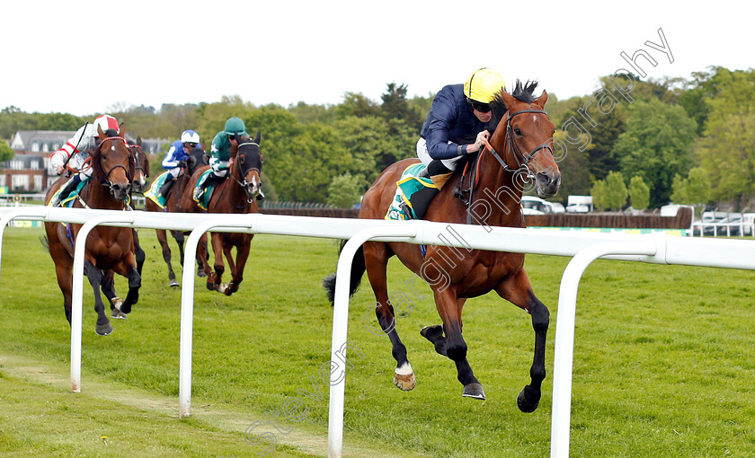 Crystal-Ocean-0002 
 CRYSTAL OCEAN (Ryan Moore) wins The bet365 Gordon Richards Stakes
Sandown 26 Apr 2019 - Pic Steven Cargill / Racingfotos.com